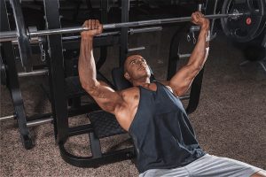 barbell bench press, best chest exercise for men