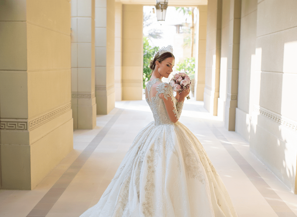 wedding gown in Dubai