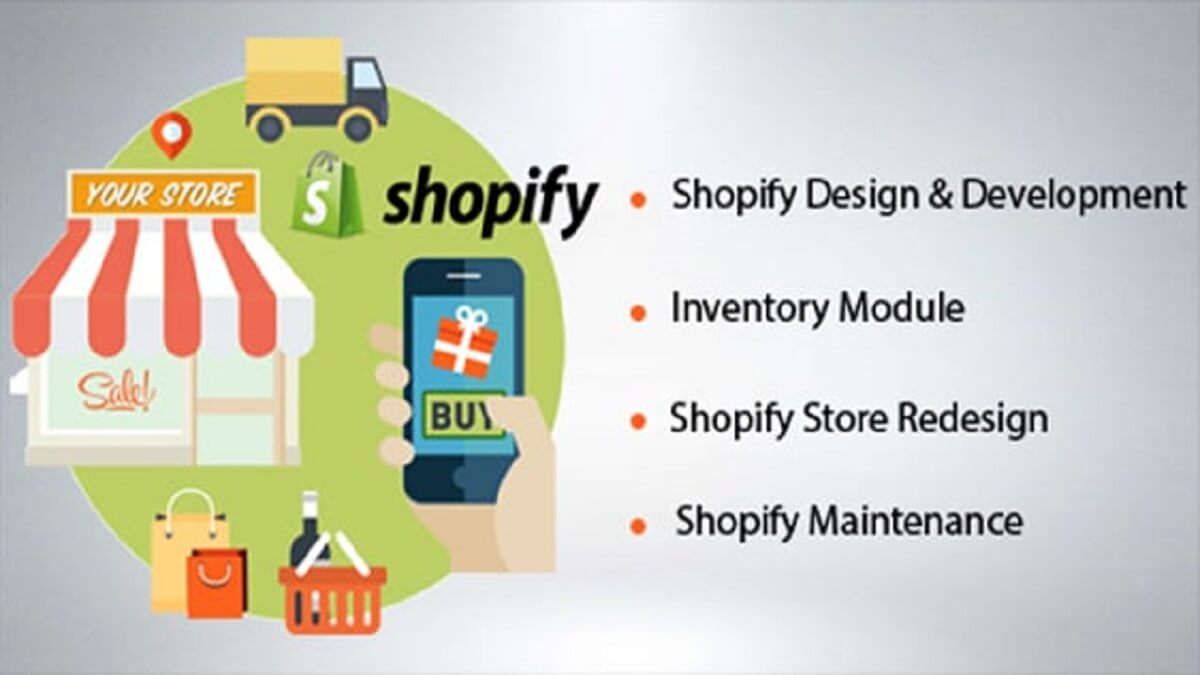 shopify store development services