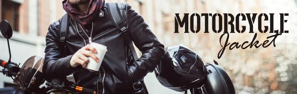A Classic Motorcycle Leather Jacket