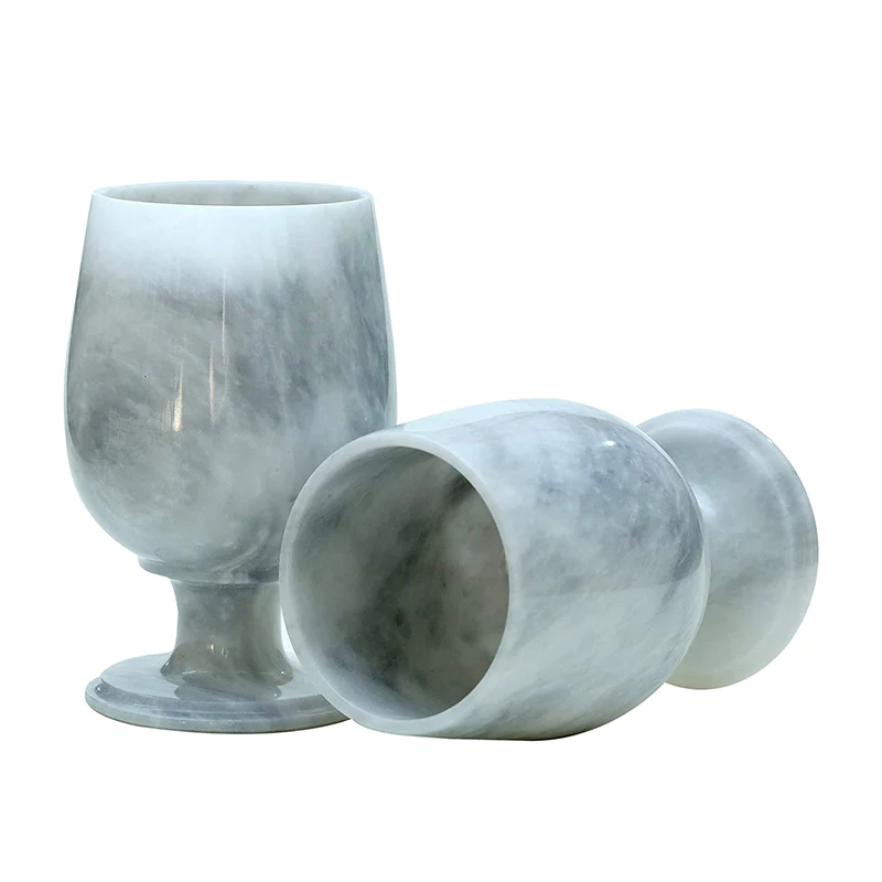 marble wine glasses